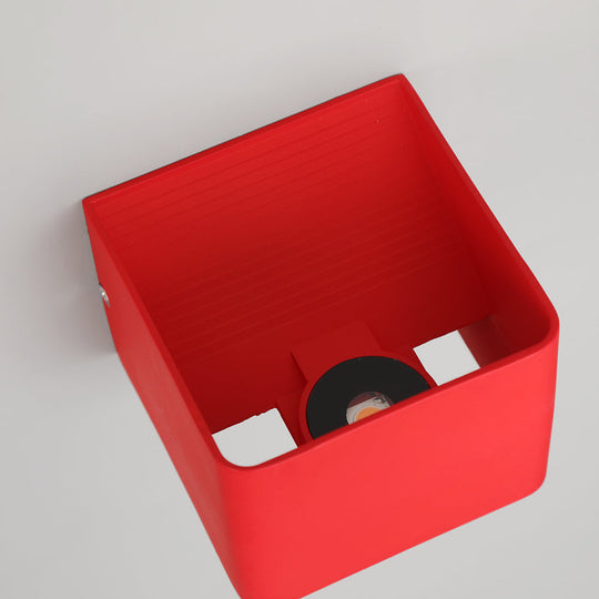 Moderne Vegglampe Firkantet Design 6