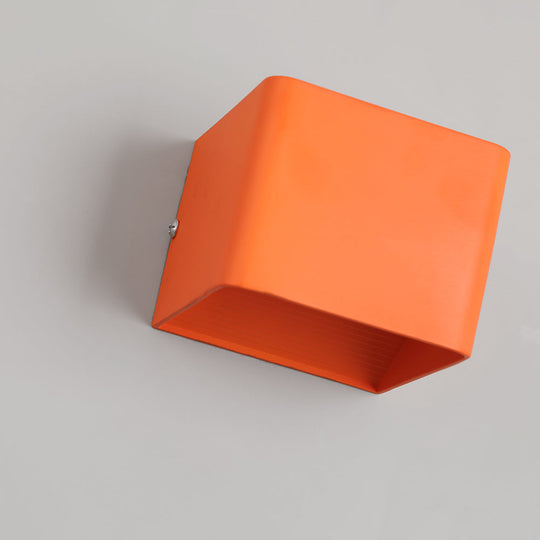 Moderne Vegglampe Firkantet Design 7