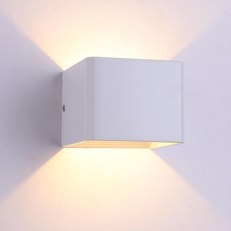 Moderne Vegglampe LED Mini Firkantet 0