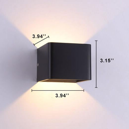 Moderne Vegglampe LED Mini Firkantet 2