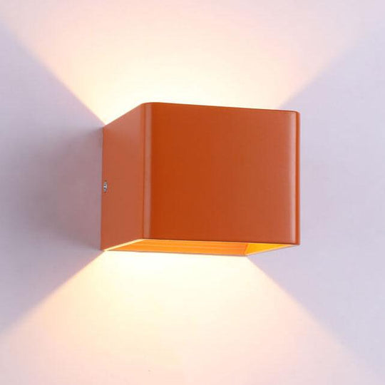 Moderne Vegglampe LED Mini Firkantet 5