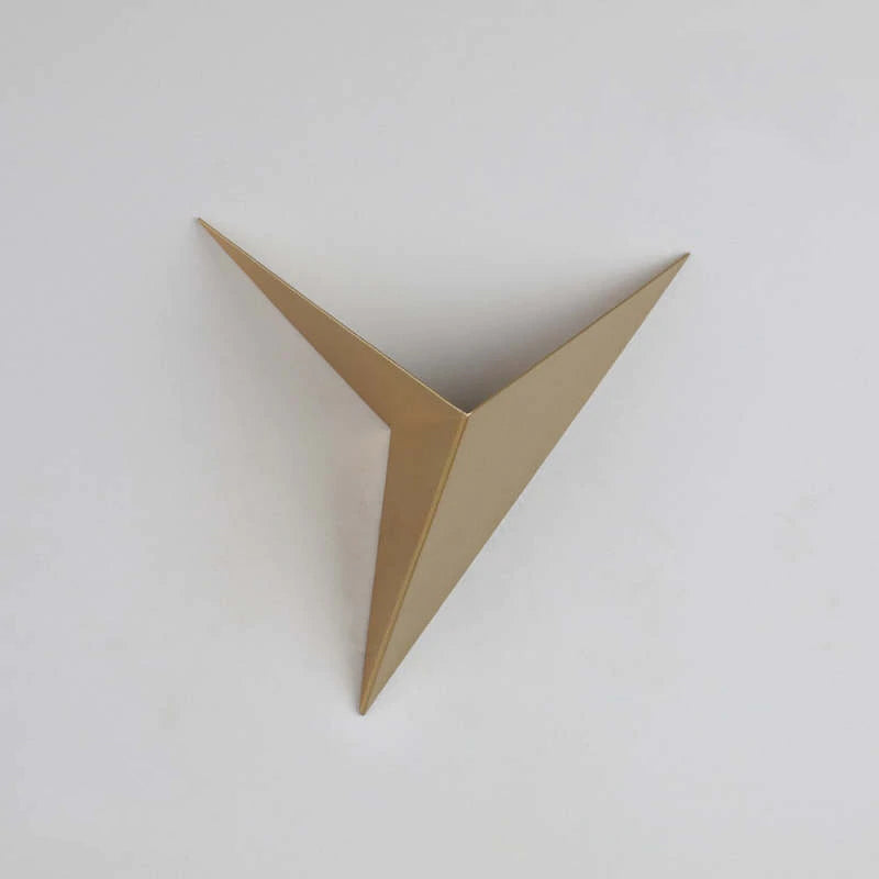 Moderne Vegglampe Triangulær Design 7