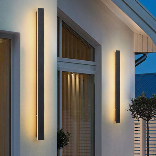Moderne Vegglampe Ute Minimalistisk Design for Hage og Terrasse 10