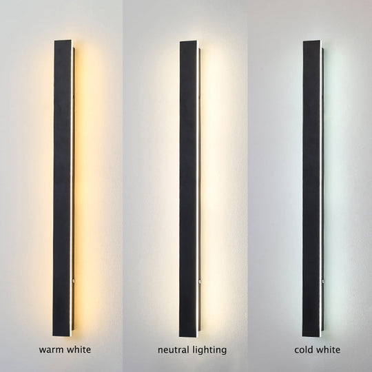 Moderne Vegglampe Ute Minimalistisk Design for Hage og Terrasse 6