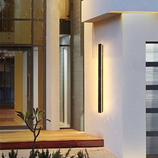 Moderne Vegglampe Ute Minimalistisk Design for Hage og Terrasse 8