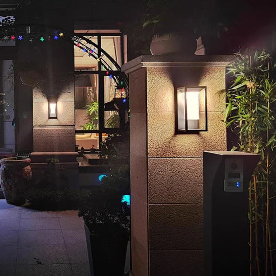 Moderne Vegglampe Utendørs LED for Hage og Terrasse 2