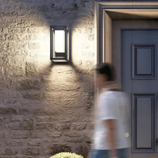 Moderne Vegglampe Utendørs LED for Hage og Terrasse 3