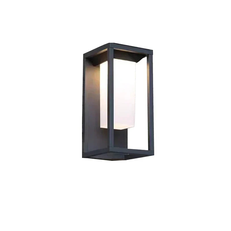 Moderne Vegglampe Utendørs LED for Hage og Terrasse 4