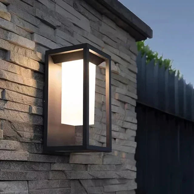 Moderne Vegglampe Utendørs LED for Hage og Terrasse 5