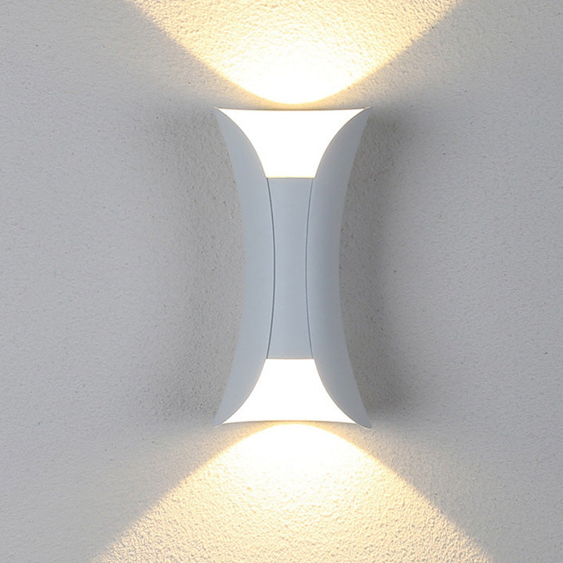 Moderne Vegglampe Utendørs med LED Belysning 11