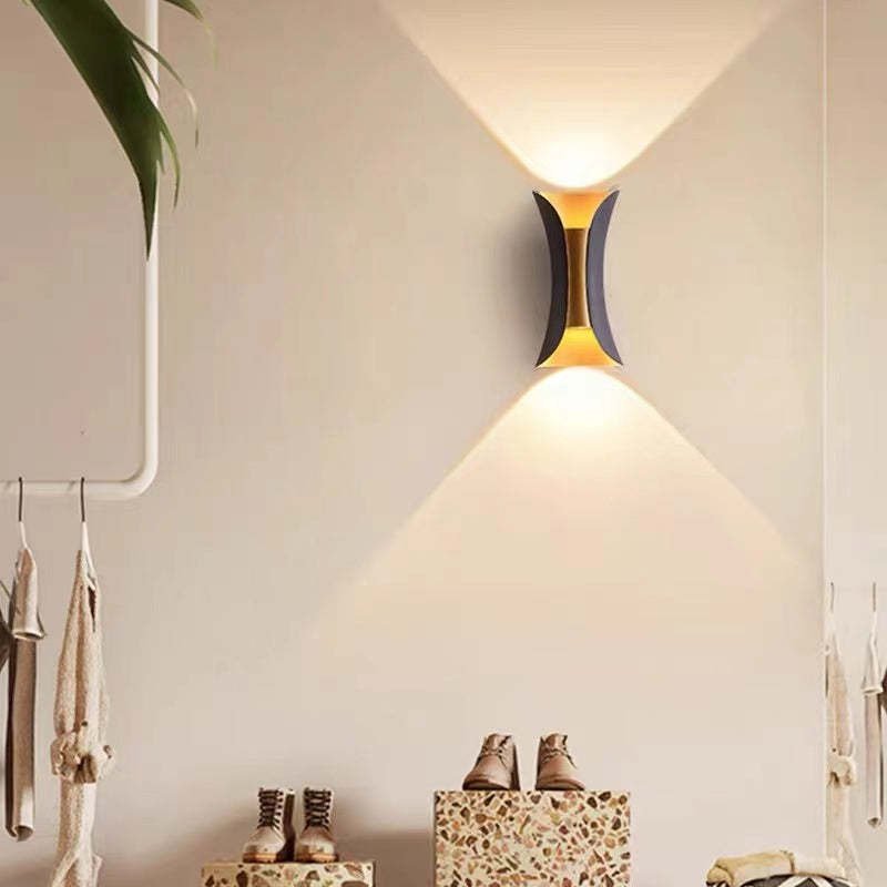 Moderne Vegglampe Utendørs med LED Belysning 12