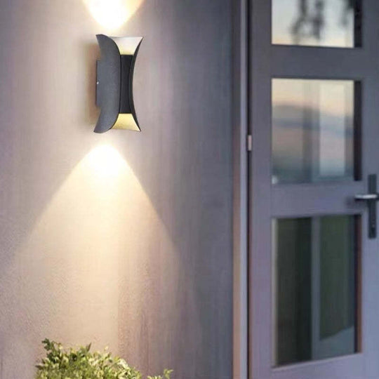 Moderne Vegglampe Utendørs med LED Belysning 3
