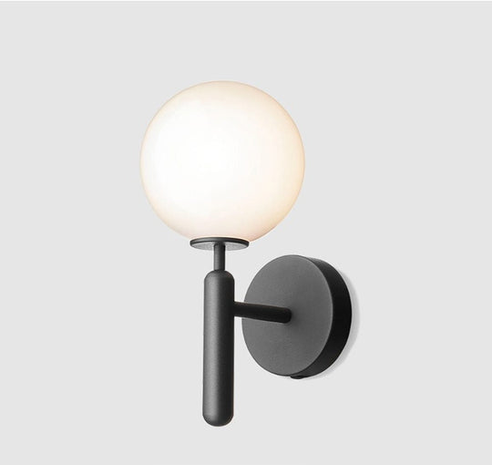 Moderne Vegglampe for Stue, Soverom og Bad - Allsidig Vegglampe med Glass Globe 10