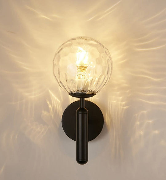 Moderne Vegglampe for Stue, Soverom og Bad - Allsidig Vegglampe med Glass Globe 11