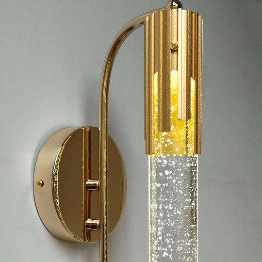 Moderne Vegglampe med Krystall Detaljer 3