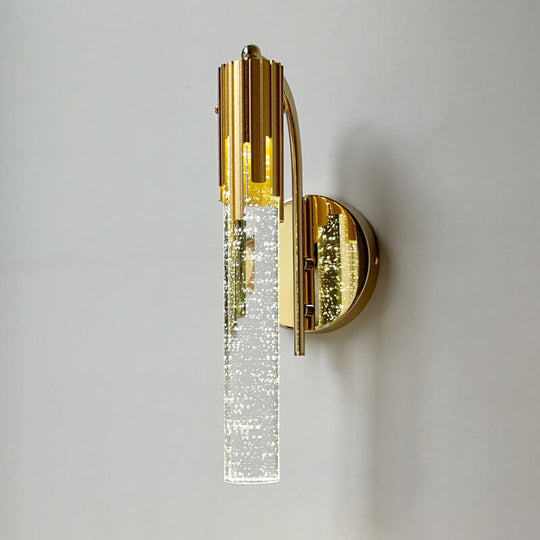 Moderne Vegglampe med Krystall Detaljer 5