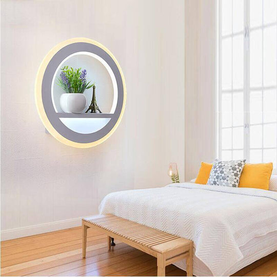 Moderne Vegglampe med LED Lys 2