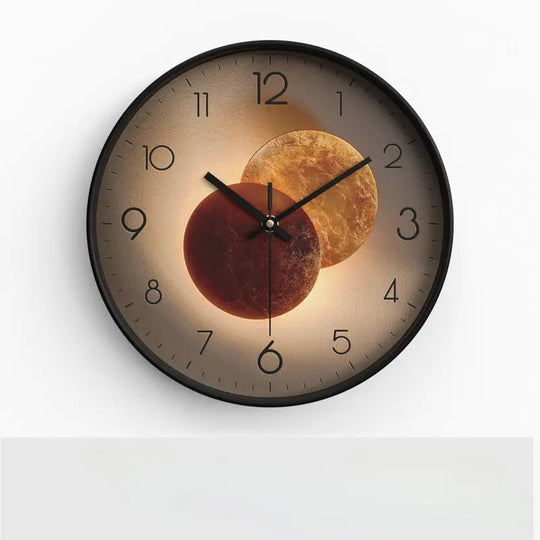 Moderne Vekkerklokke Kompakt Design 9