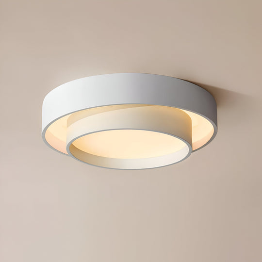 Moderne ringformet LED-taklampe for soverom og stue 3