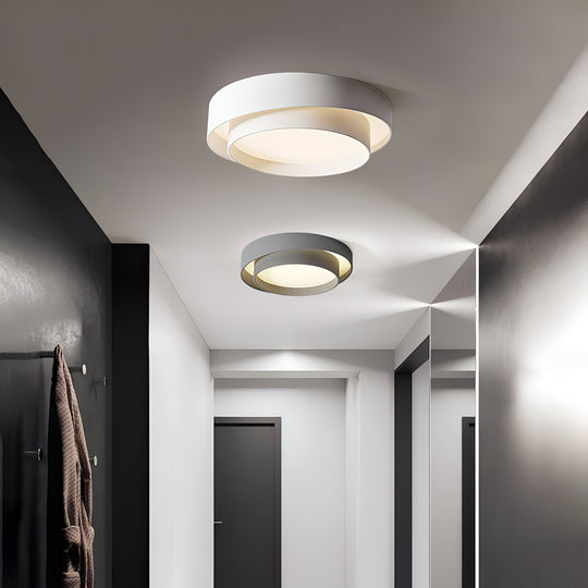 Moderne ringformet LED-taklampe for soverom og stue 7