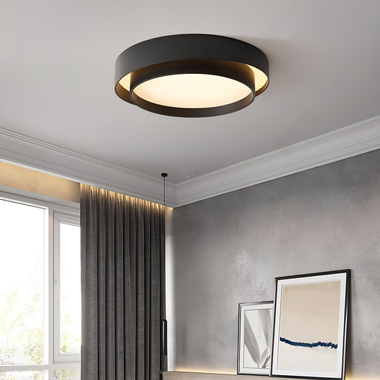 Moderne ringformet LED-taklampe for soverom og stue 8