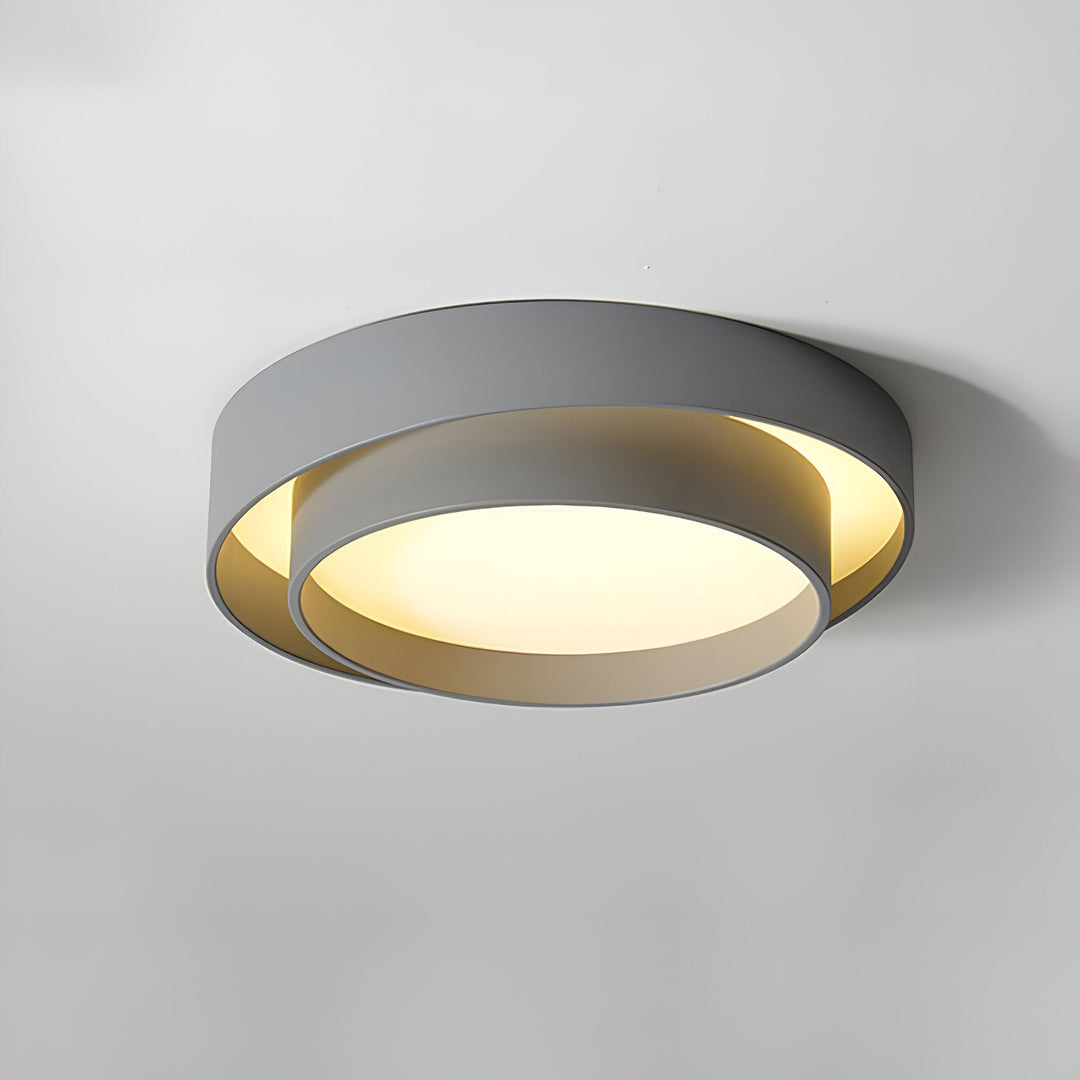 Moderne ringformet LED-taklampe for soverom og stue 9