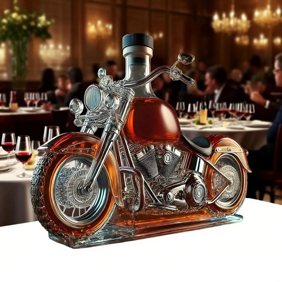 Motorsykkel-inspirert Karaffel for Whisky 0
