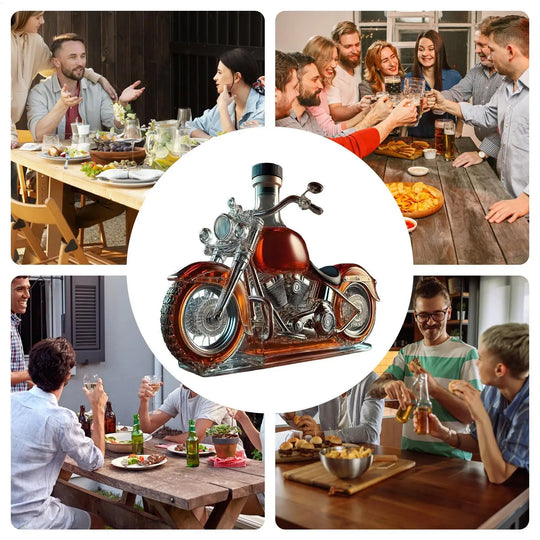 Motorsykkel-inspirert Karaffel for Whisky 4