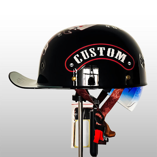 Motorsykkelhjelm Baseballcap Stil 11