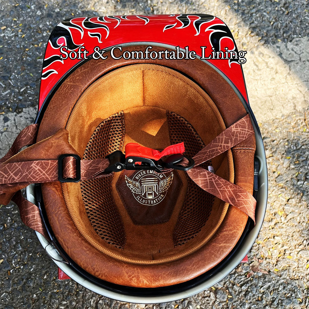 Motorsykkelhjelm Baseballcap Stil 3