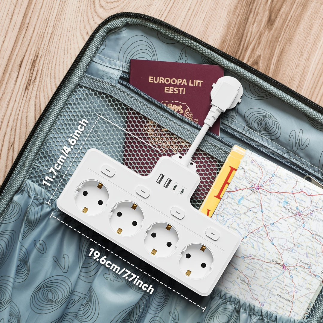 Multibryterplugg 7-i-1 for Hjem og Kontor 2