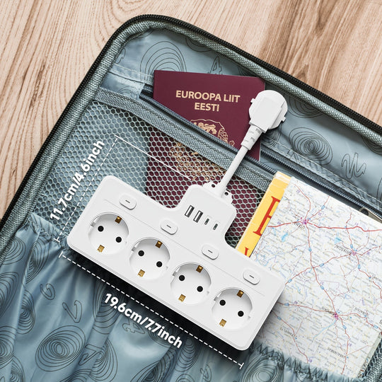 Multibryterplugg 7-i-1 for Hjem og Kontor 2