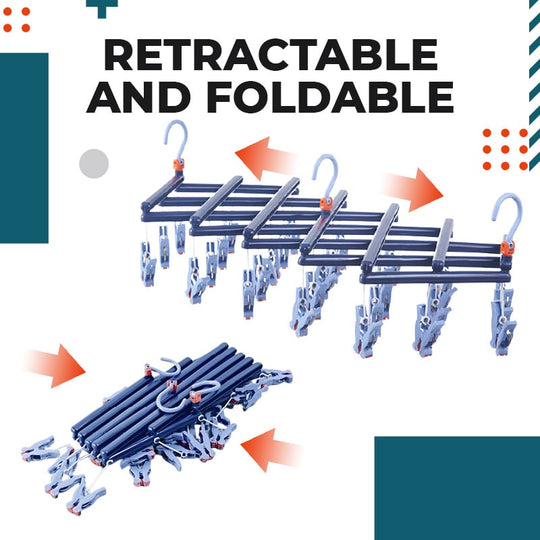 Multifunksjonell Tørkestativ for Klær 1
