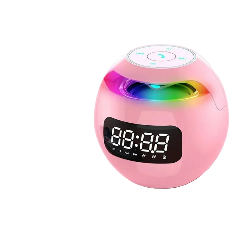 Multifunksjonell Vekkerklokke med Bluetooth Høyttaler 0