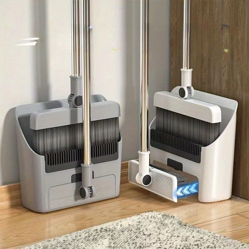 Multifunksjonelt Kost- og Støvbrettsett for Rask Rengjøring 3