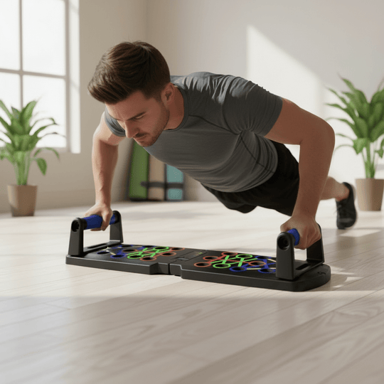 Multifunksjonelt Treningsbrett for Bryst, Skuldre og Triceps Hjemme Treningsutstyr 1