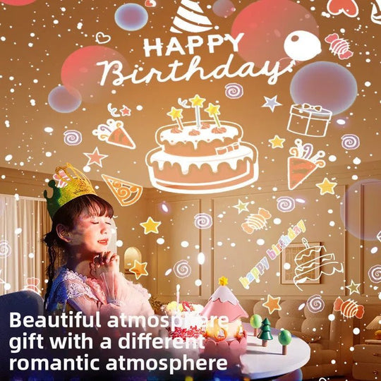 Musical Star Projector med 12 Tematikker 7