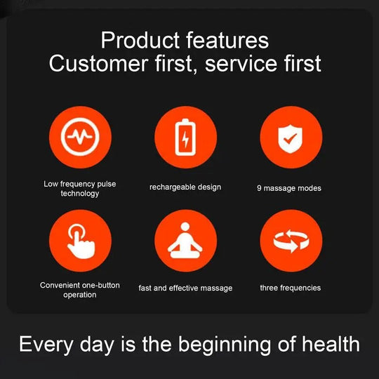 Muskelstimulator med TENS og EMS Teknologi 2