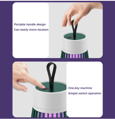 Myggdreper med LED Lys for Innendørs og Utendørs Bruk 2