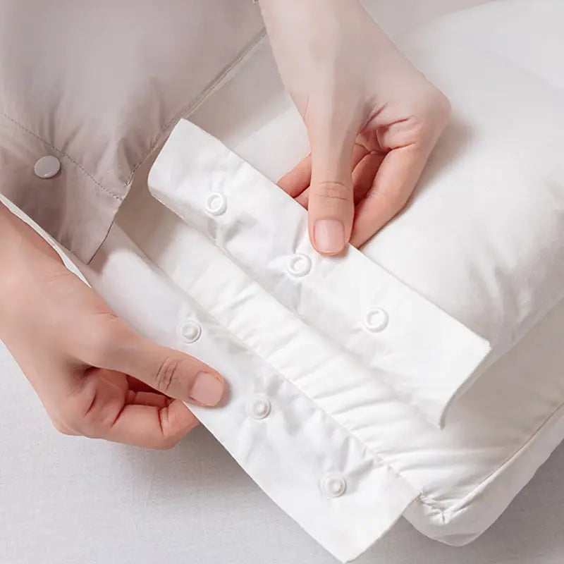 Nakkepute Dobbeltlag for Optimal Komfort Under Reiser og Hjemmebruk 2