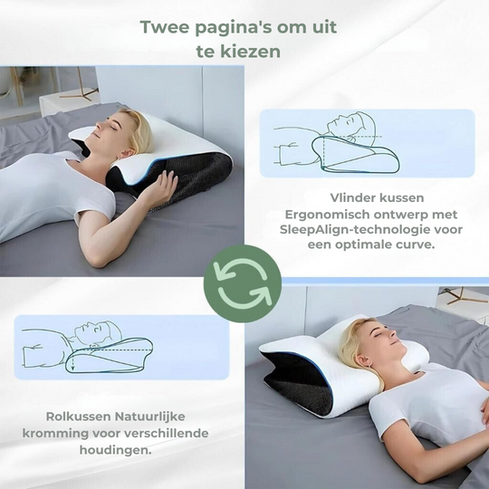 Nakkepute Konturformet for Optimal Støtte til Alle Sovestillinger 5