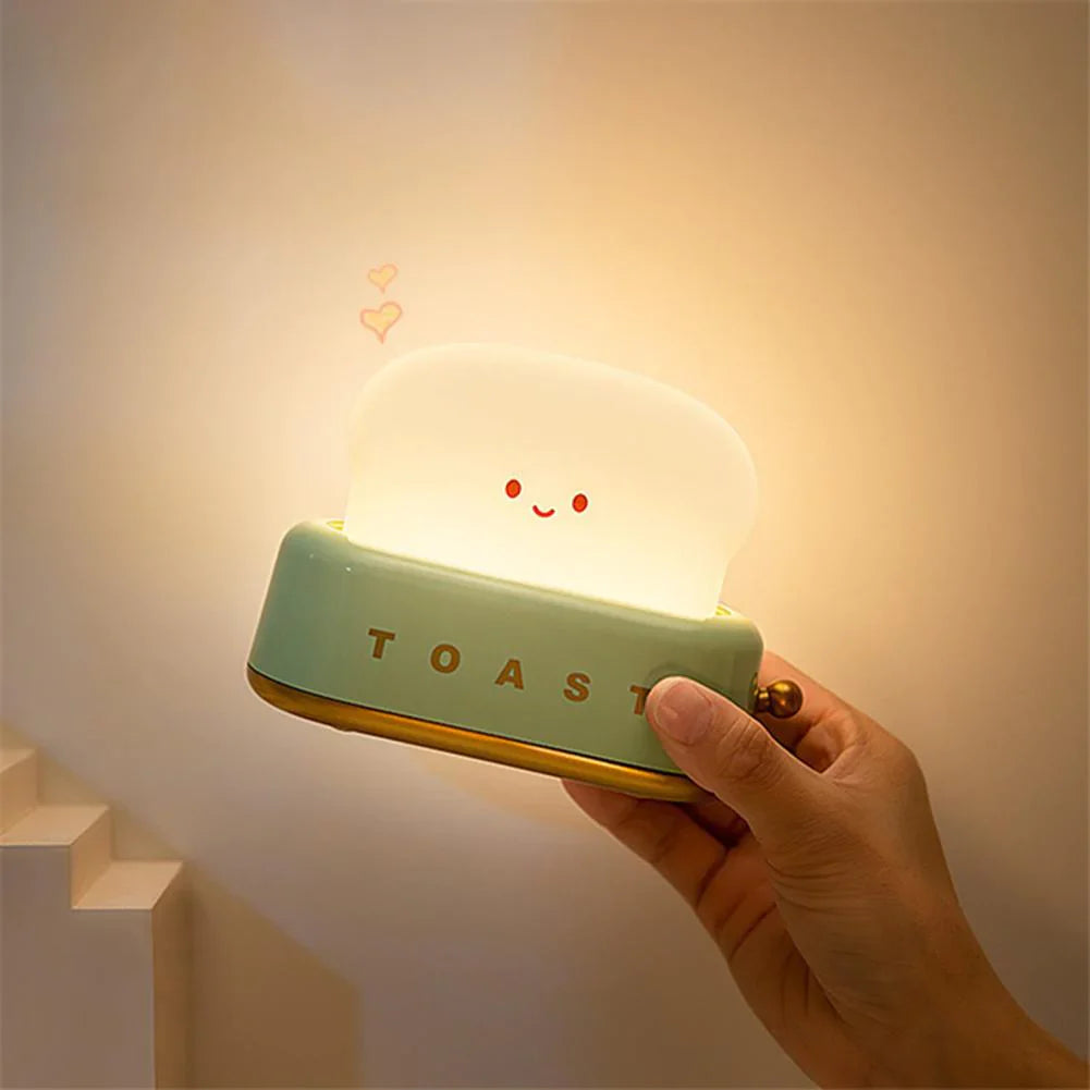 Nattlampe Barn Brødrister Design Justerbar Lysstyrke 1