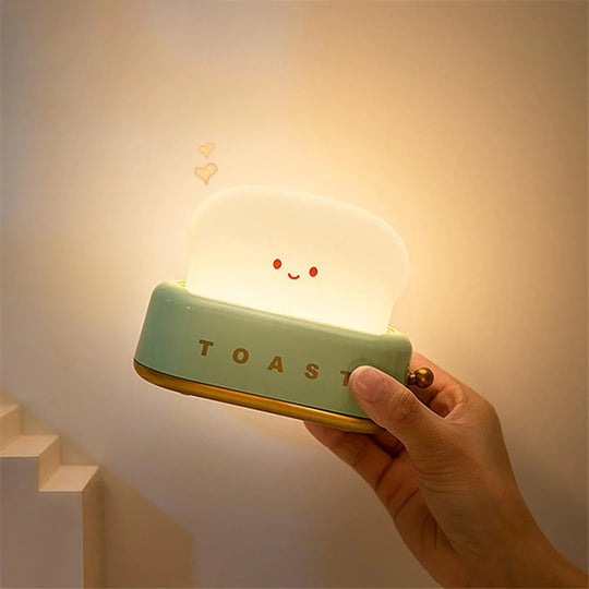 Nattlampe Barn Brødrister Design Justerbar Lysstyrke 1