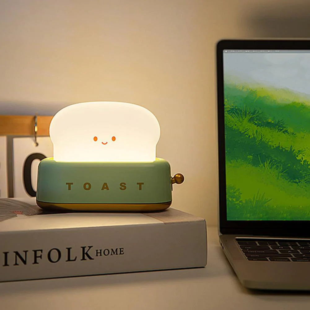 Nattlampe Barn Brødrister Design Justerbar Lysstyrke 3