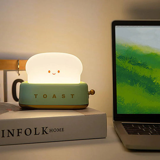 Nattlampe Barn Brødrister Design Justerbar Lysstyrke 3