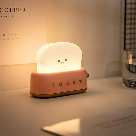 Nattlampe Barn Brødrister Design Justerbar Lysstyrke 4