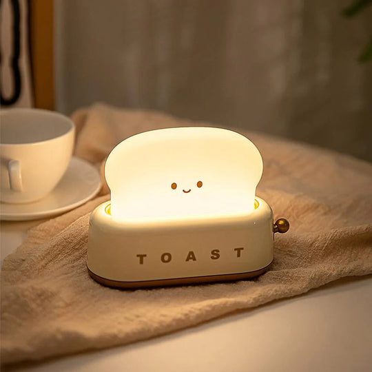 Nattlampe Barn Brødrister Design Justerbar Lysstyrke 6