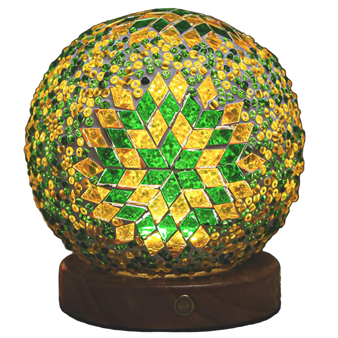 Nattlampe i Mosaikkdesign for Boho-stil 0