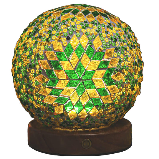 Nattlampe i Mosaikkdesign for Boho-stil 0