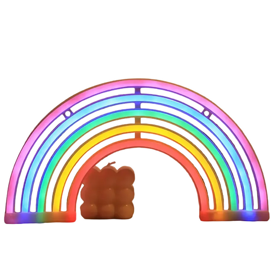 Nattlampe med Regnbueeffekt 0